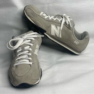 New Balance 442 Sneakers Womens Size US 7 D Active Shoes Retro Gray Suede CW442G
